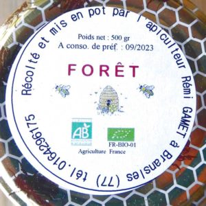 Miel forêt 500g