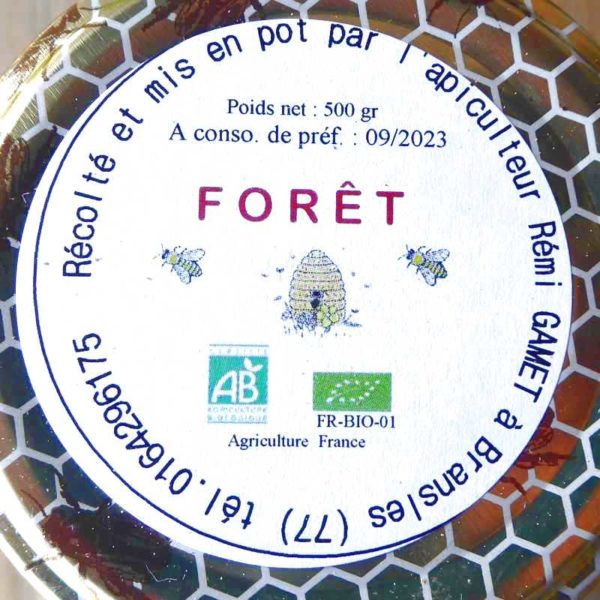 Miel forêt 500g
