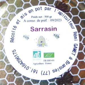 Miel sarrasin 500g