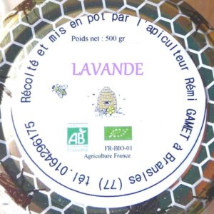 Miel de lavande 500g