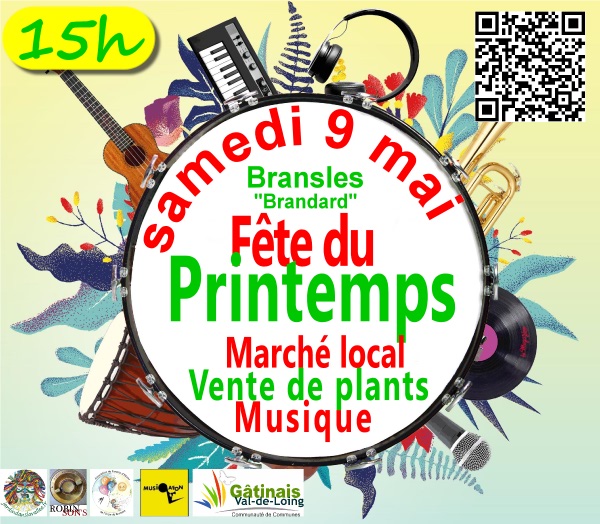 20260509 affiche de la fête du printemps au Jardin dans la vallée